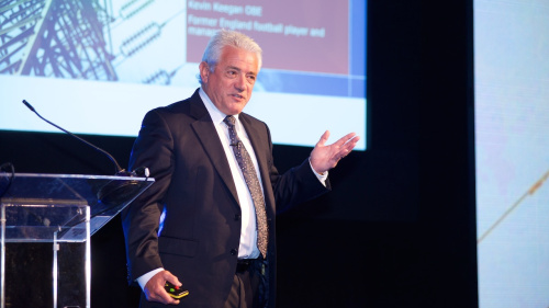 Kevin Keegan, conference, stage, speaker